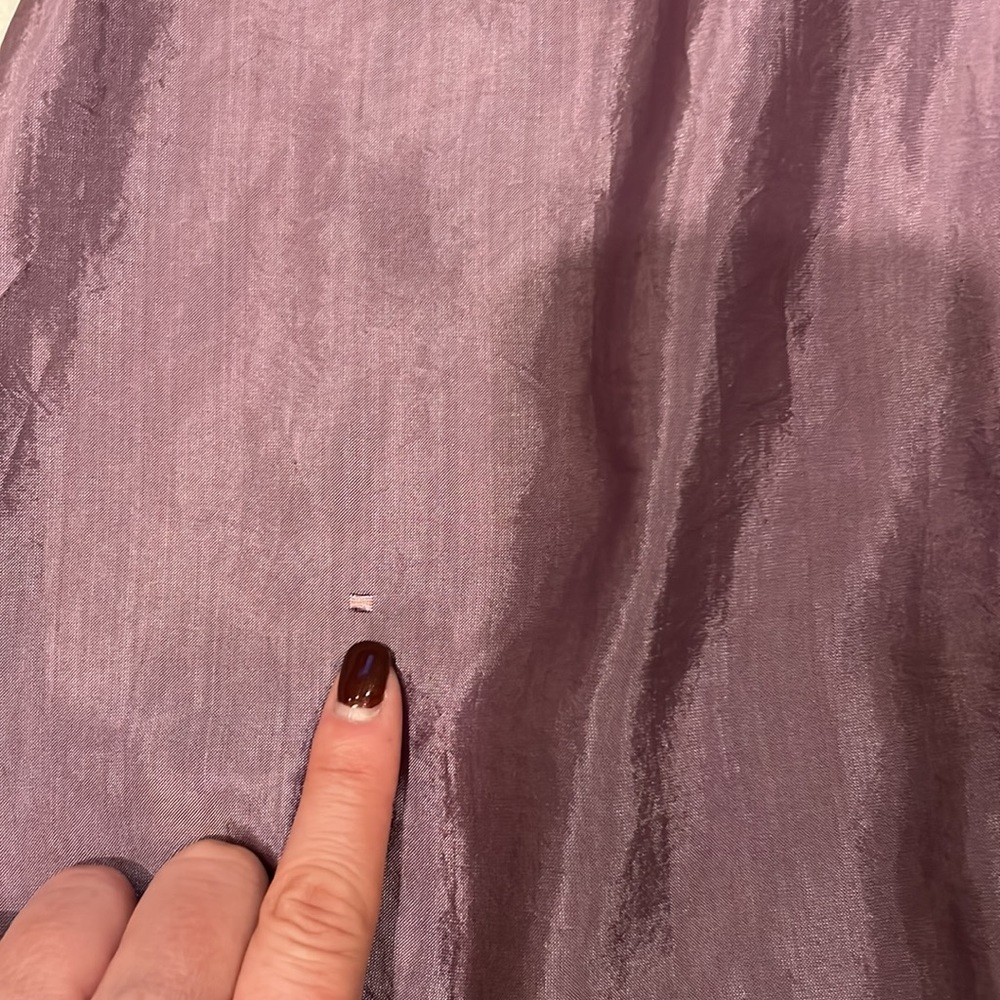 Lavender Silk Wrap Jacket/Dress Full Length - Picture 16 of 16